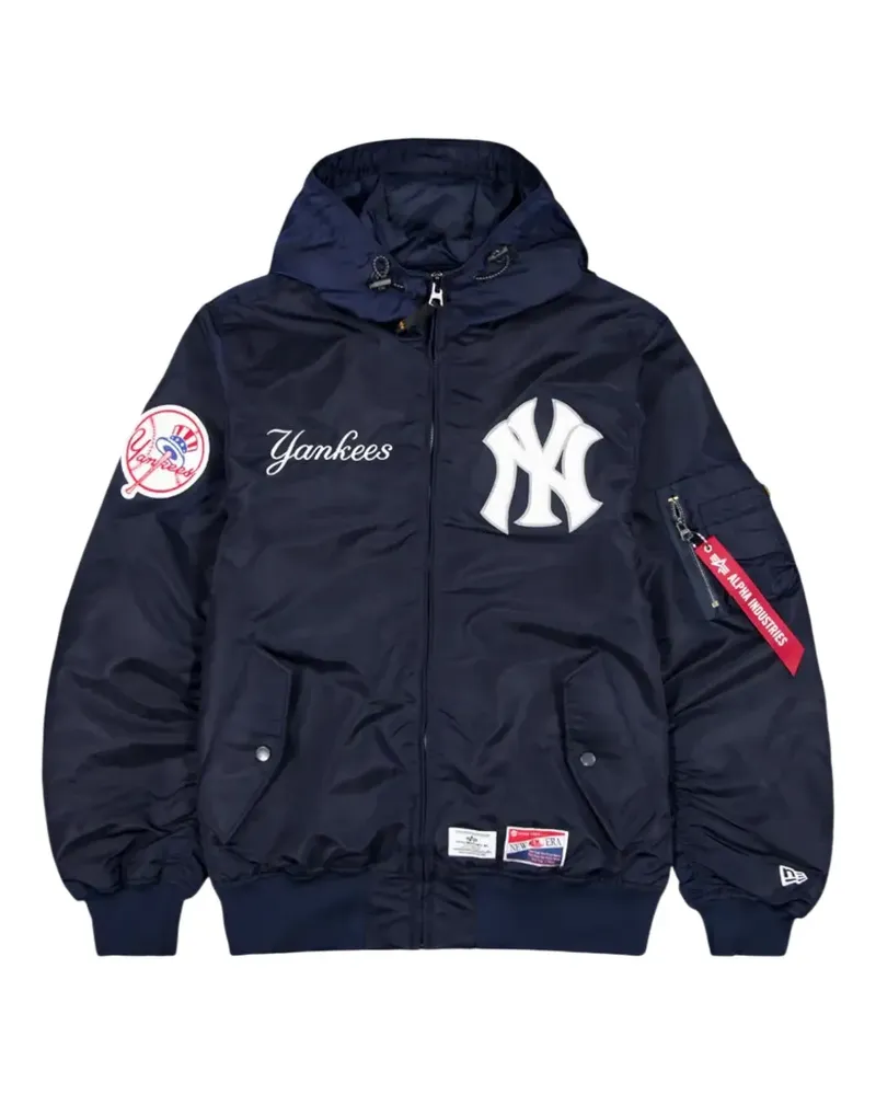 New Era MLB New York Yankees Kapuzenjacke - Blau Blau