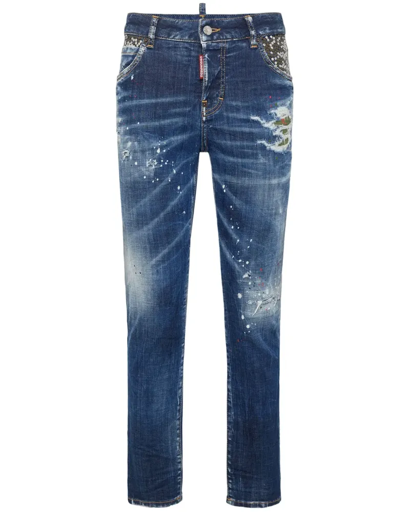 Dsquared2 Jeans mit geradem Bein - Blau Blau