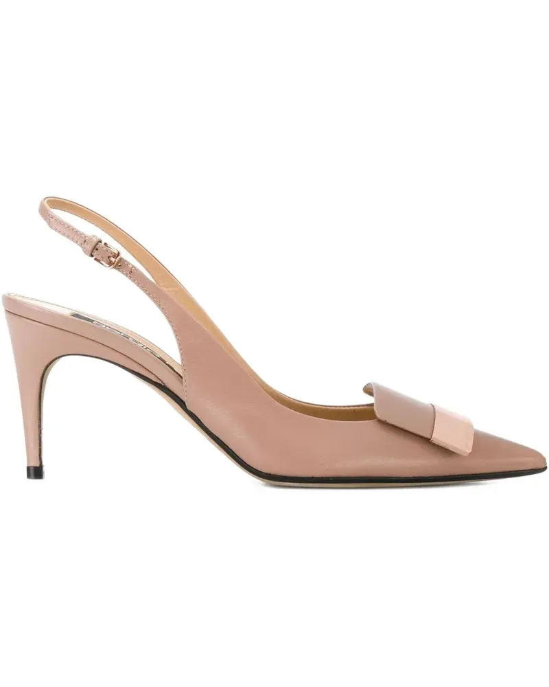 Sergio Rossi sr1' Slingback-Sandalen - Nude Nude