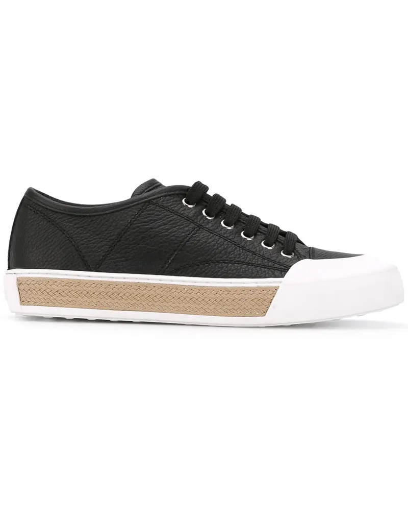 TOD'S Sneakers mit Schnürung - Schwarz Schwarz