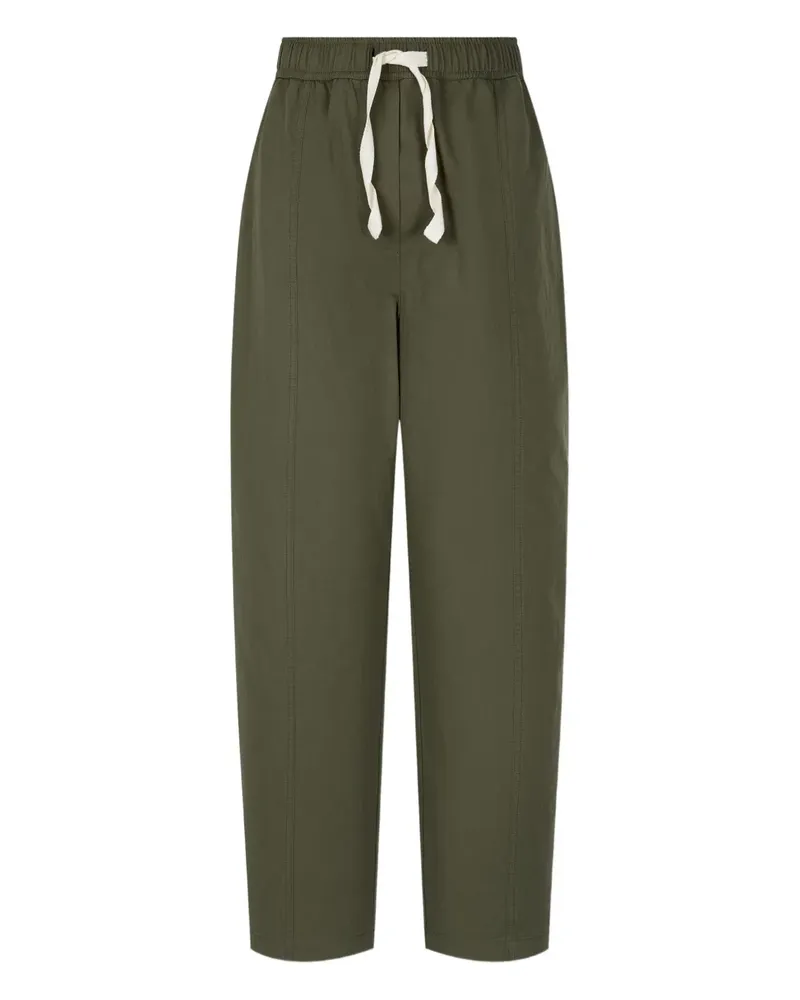 STUDIO TOMBOY Hose mit Kordelzug - Grün Grün