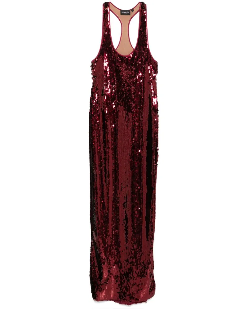 Retrofête Bella Maxikleid - Rot Rot