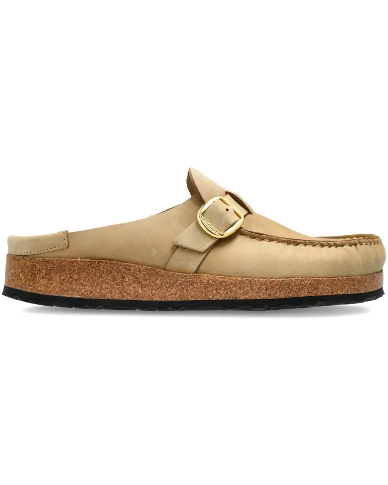 Birkenstock Buckley strap mules - Nude Nude