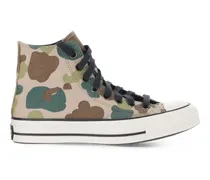 Chuck 70 camouflage-print high-top sneakers - Nude