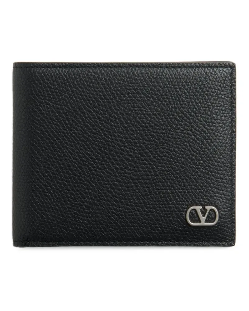 Valentino Garavani VLogo Signature Portemonnaie - Schwarz Schwarz