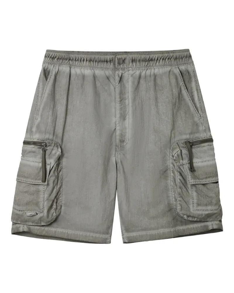Izzue zip-pocket cargo shorts - Grau Grau
