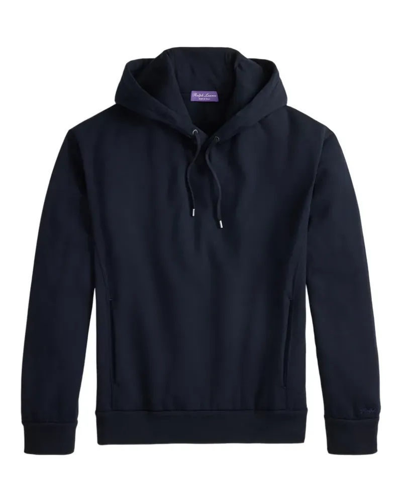 Ralph Lauren drawstring fleece hoodie - Blau Blau
