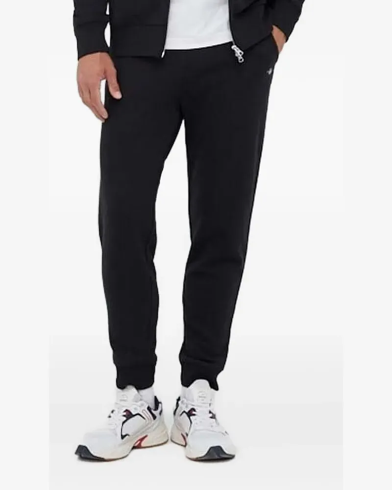 Gant Shield Jogginghose mit Logo-Stickerei - Schwarz Schwarz