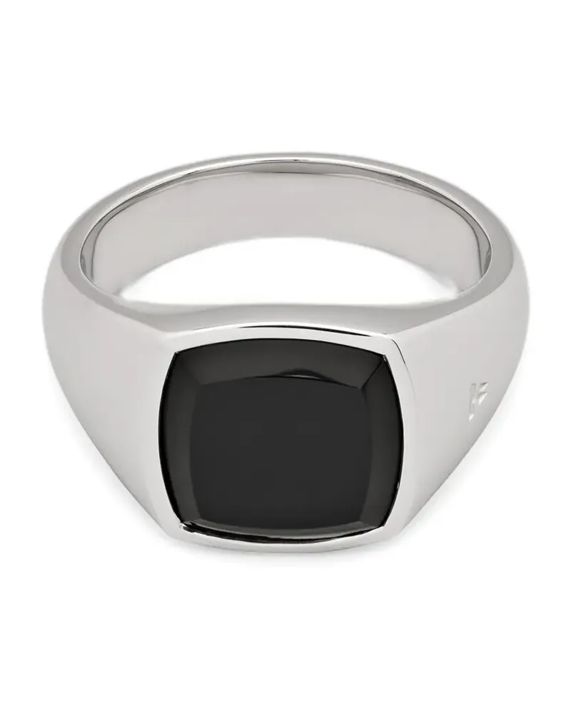 Tom Wood Siegelring mit Onyx - Schwarz Schwarz
