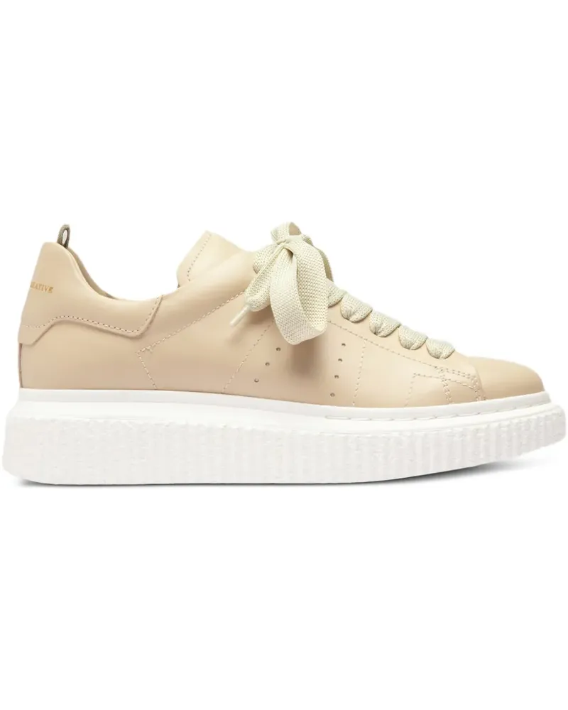 Officine Creative Italia Sneakers mit Plateau - Nude Nude