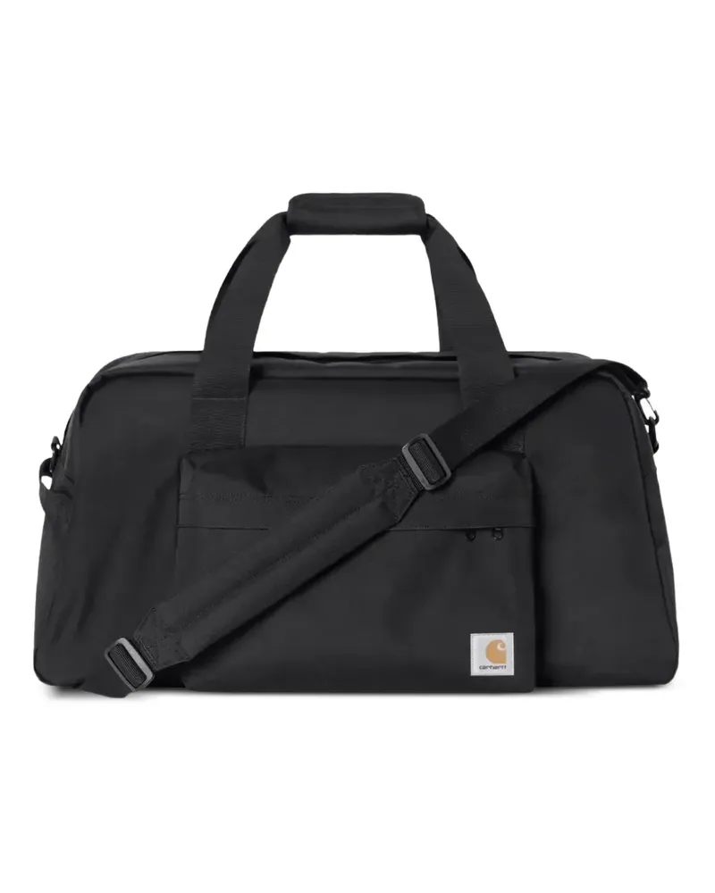 Carhartt WIP logo-patch duffle bag - Schwarz Schwarz