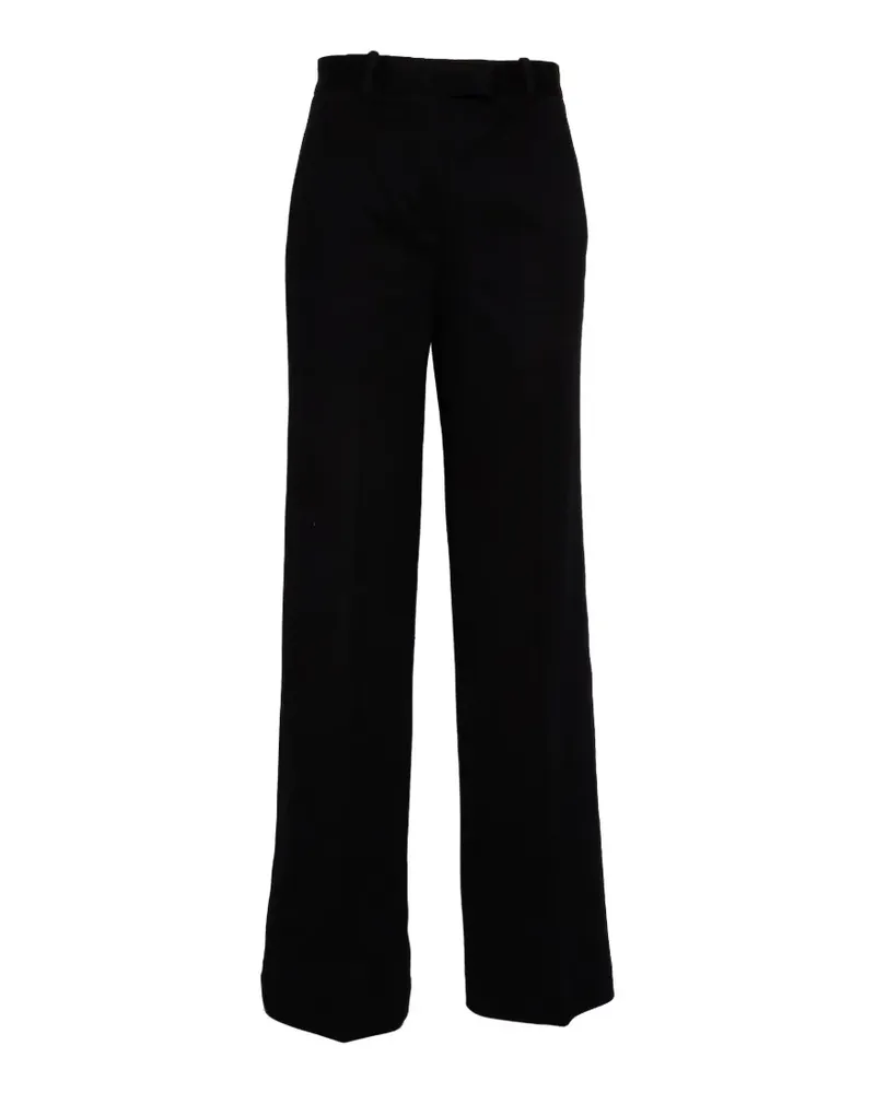 CIRCOLO 1901 wide leg masculine trousers - Schwarz Schwarz