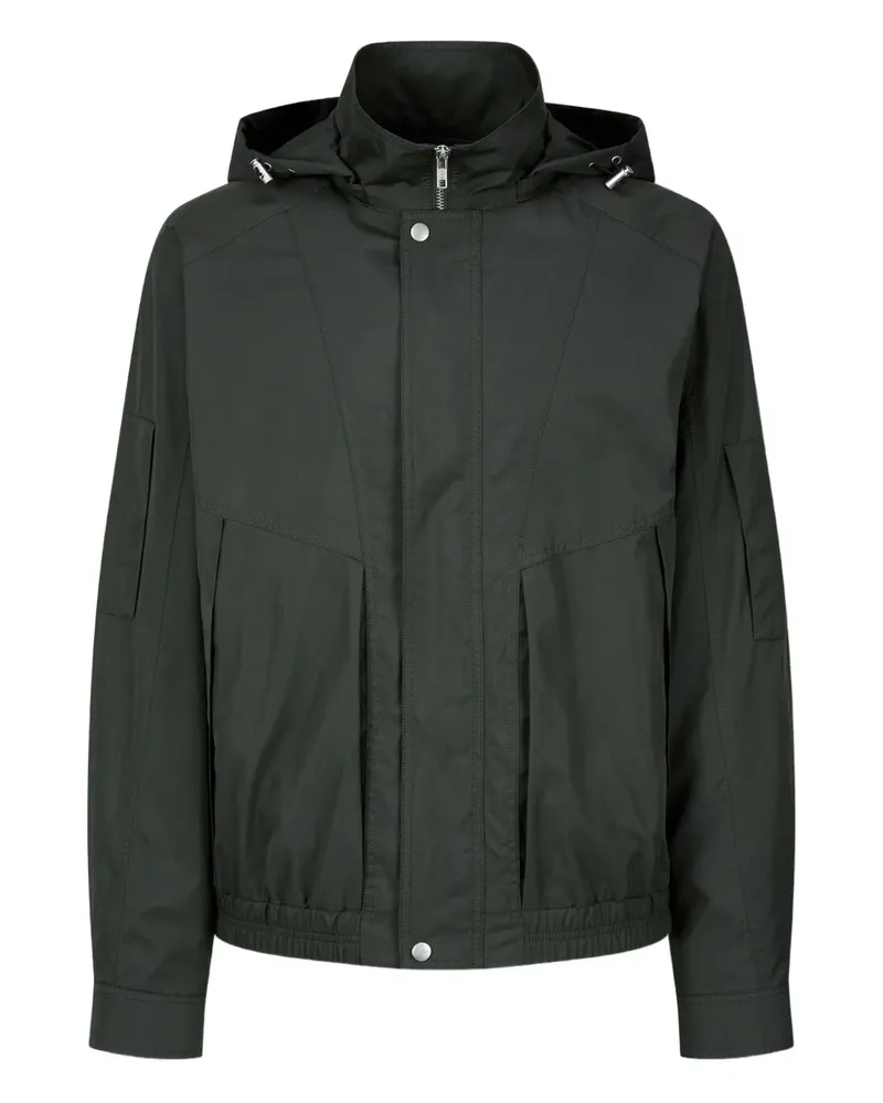 STUDIO TOMBOY Kapuzenjacke mit elastischem Saum - Grün Grün