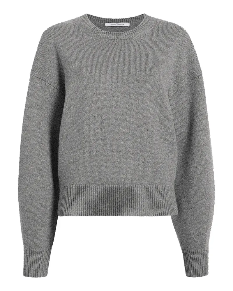 Another Tomorrow cashmere-knit sweater - Grau Grau