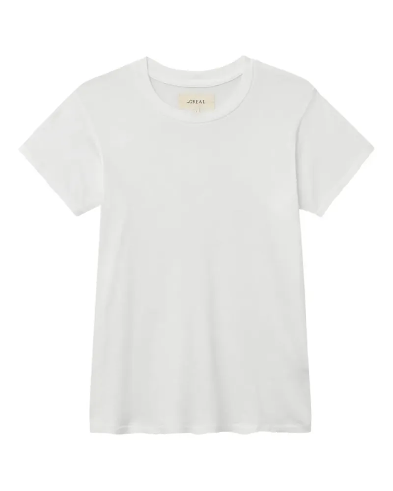 The Great slim-fit short-sleeve T-shirt - Weiß Weiß