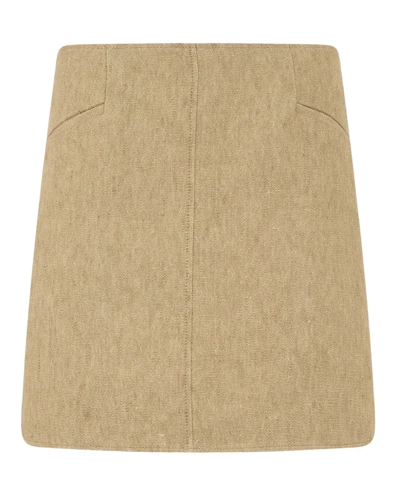 Alberta Ferretti Rock in A-Linie - Nude Nude