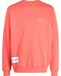 Izzue Sweatshirt mit Logo-Print Orange