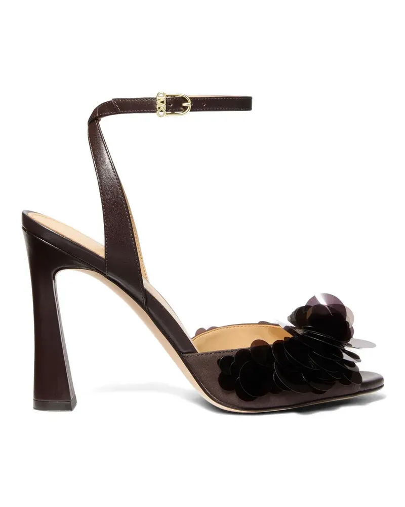 Michael Kors sequin embellished sandalS - Braun Braun