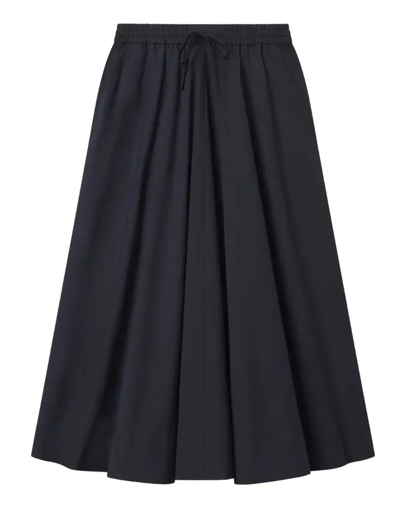 A.L.C. A C. Remy elasticated-waist midi skirt - Blau Blau