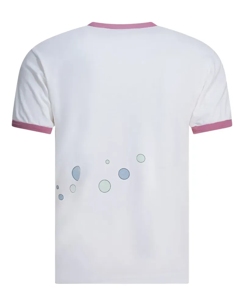 KAPITAL T-Shirt mit grafischem Print - Weiß Weiß