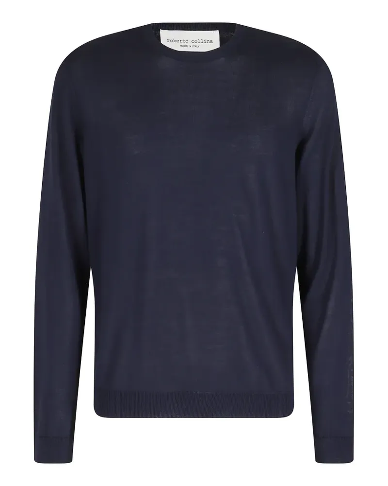 Roberto Collina crew neck sweater - Blau Blau