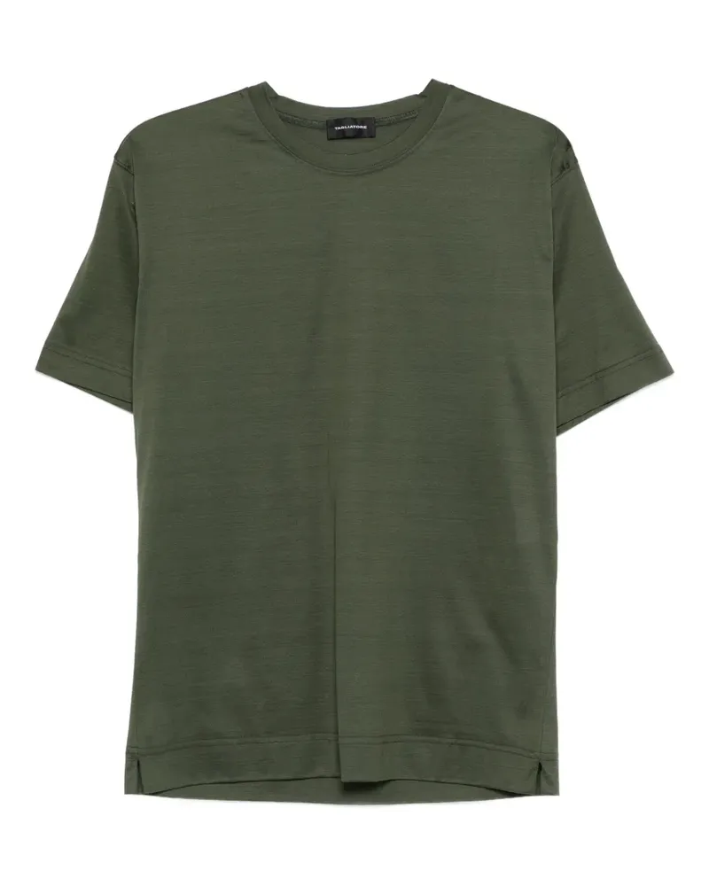 Tagliatore T-Shirt mit rundem Ausschnitt - Grün Grün
