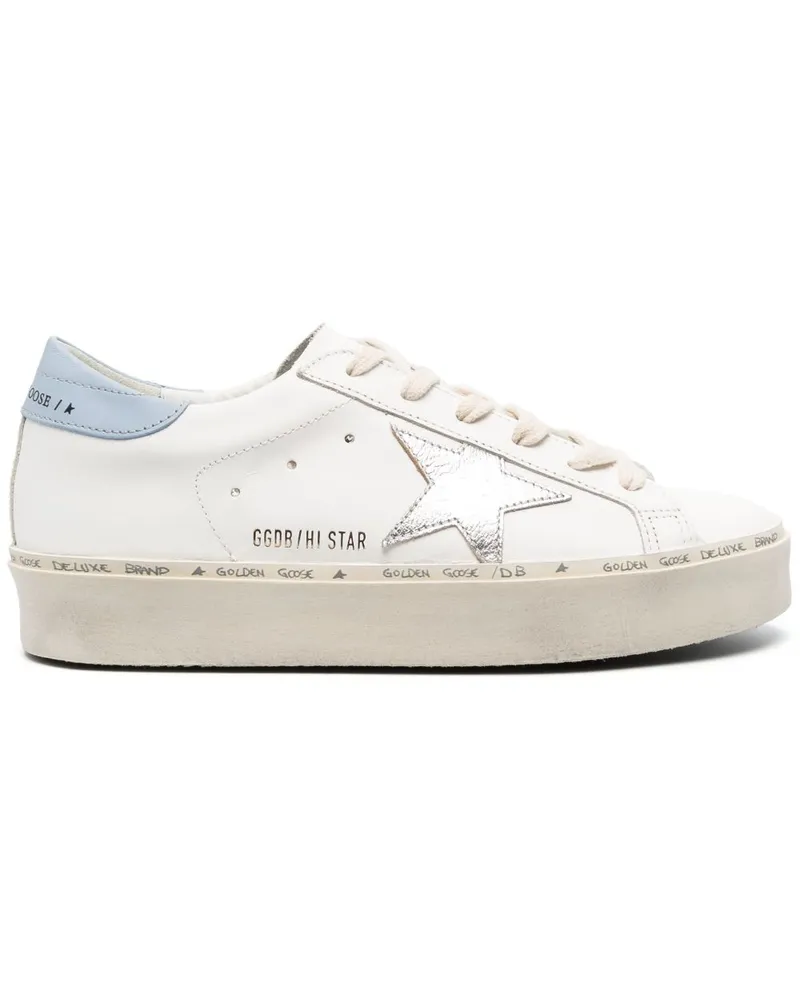 Golden Goose Hi Star Sneakers - Weiß Weiß