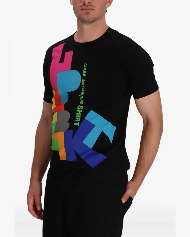 Comme des Garçons printed T-shirt - Schwarz Schwarz