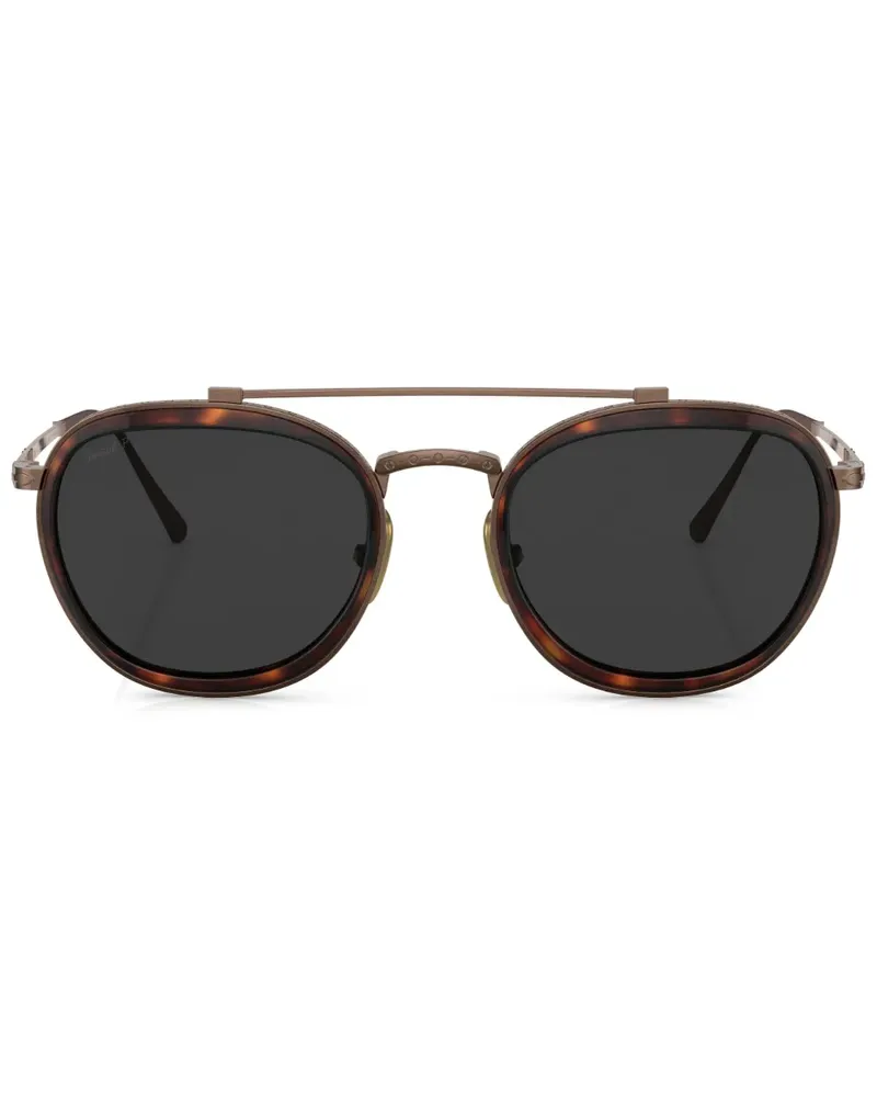Persol Getönte Pilotenbrille - Braun Braun