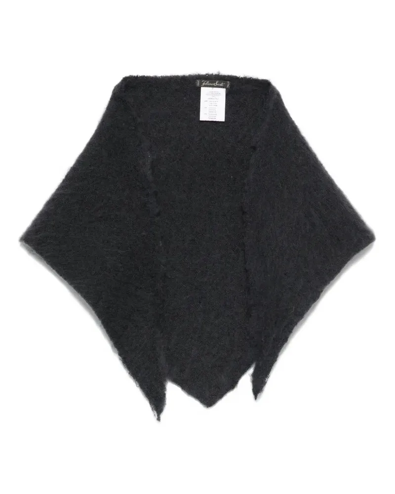 Faliero Sarti textured scarf - Grau Grau
