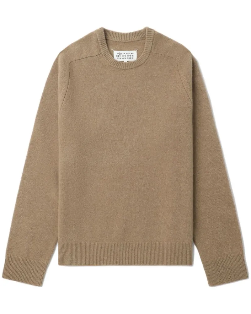 Maison Margiela Klassischer Pullover - Nude Nude