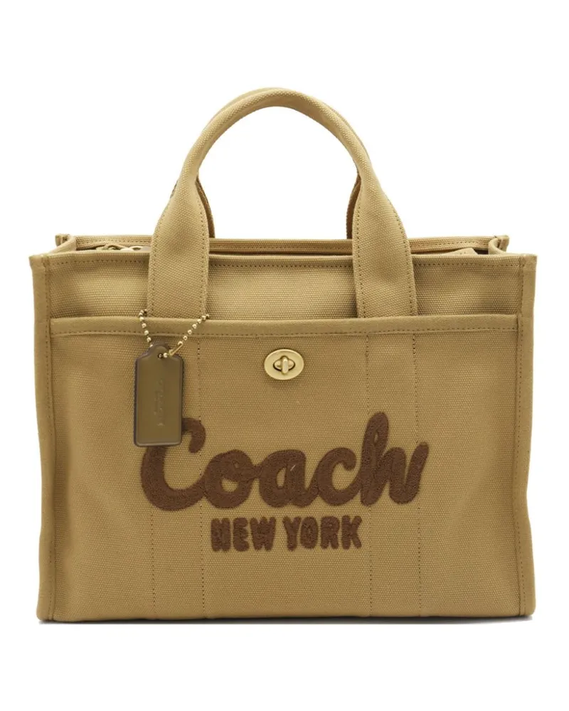 Coach Cargo Tote Bag 26cm - Braun Braun