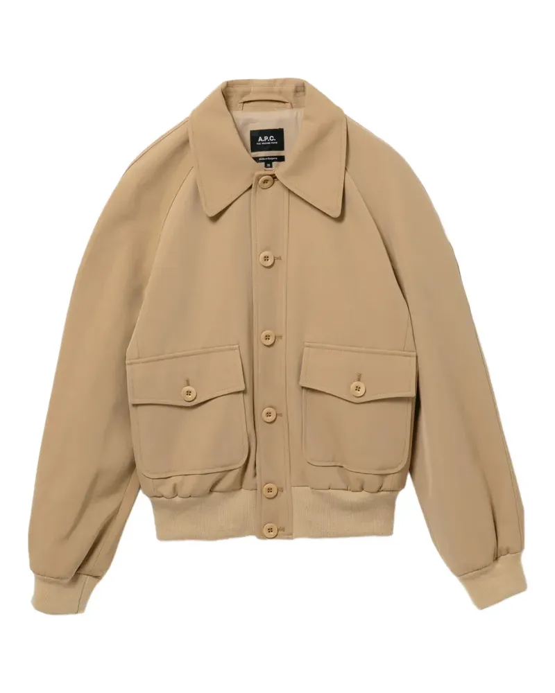 A.P.C. Manches Jacke - Nude Nude