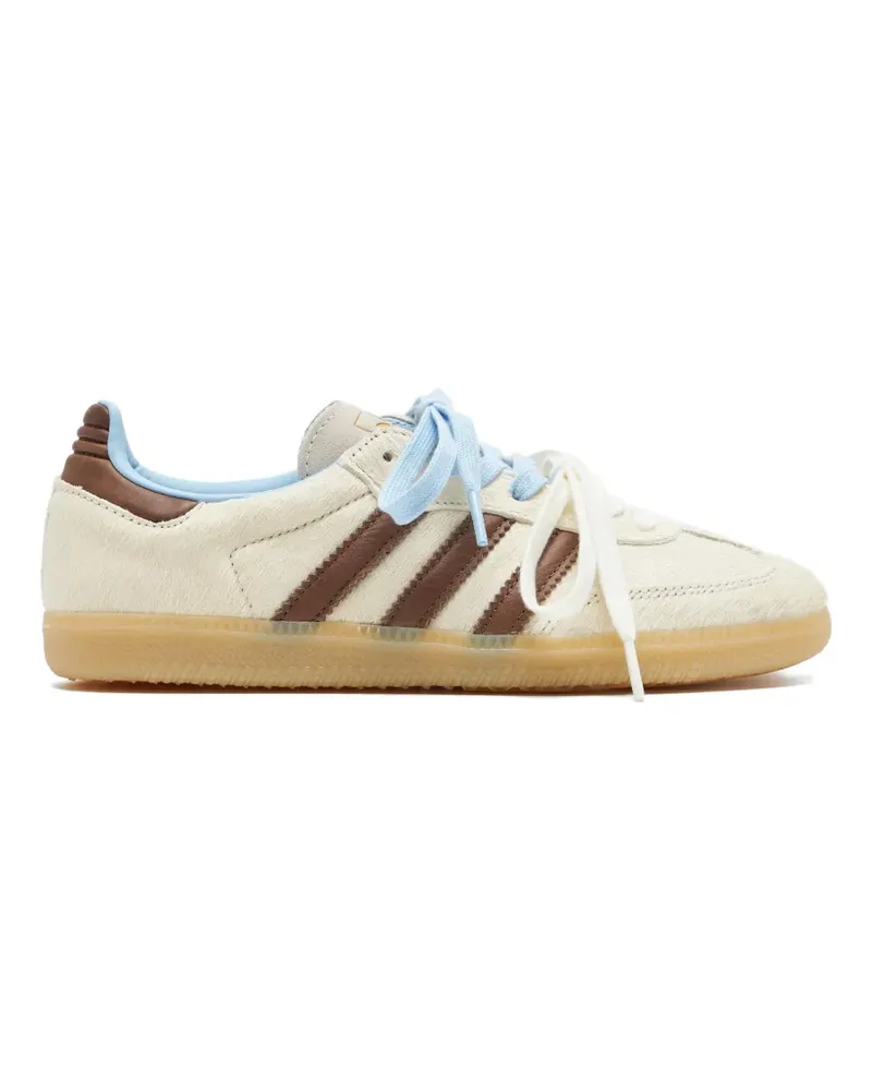adidas Samba OG faux-pony hair sneakers - Weiß Weiß