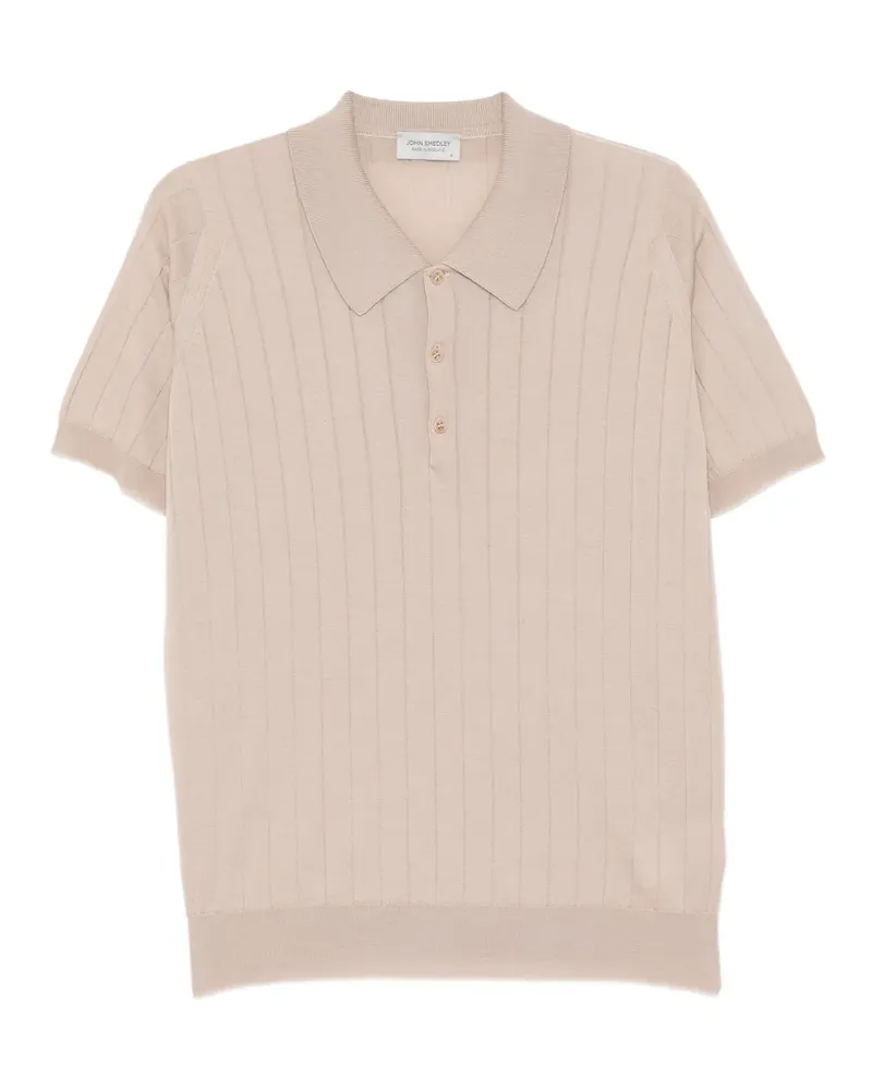 John Smedley Williams Poloshirt - Braun Braun
