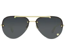 Medusa Glam Pilotenbrille - Gold