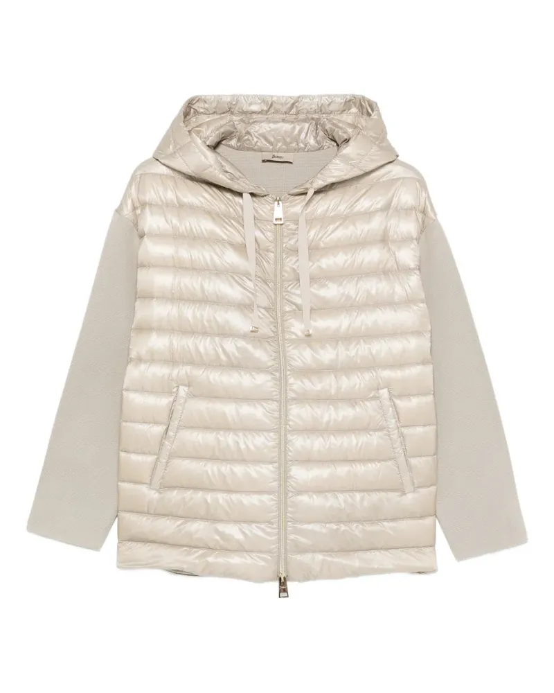 Herno hooded quilted jacket - Nude Nude