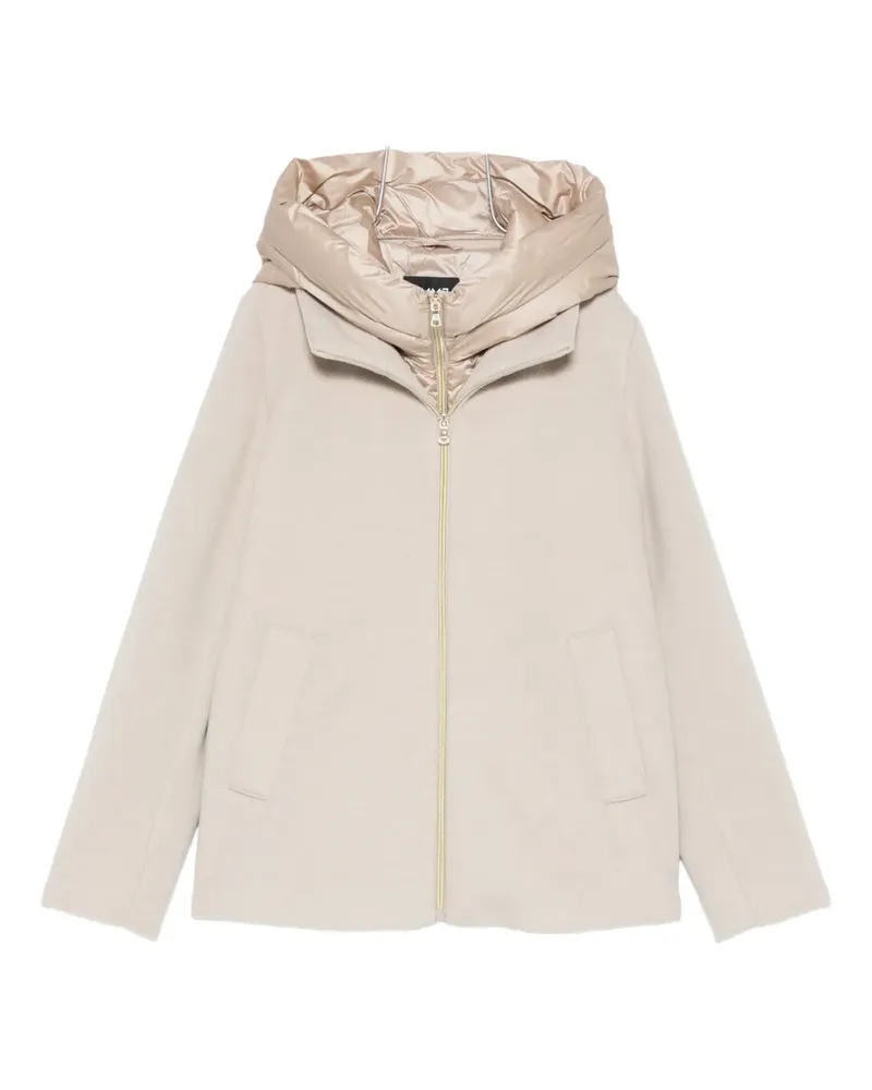 MARELLA Sorriso hooded coat - Nude Nude
