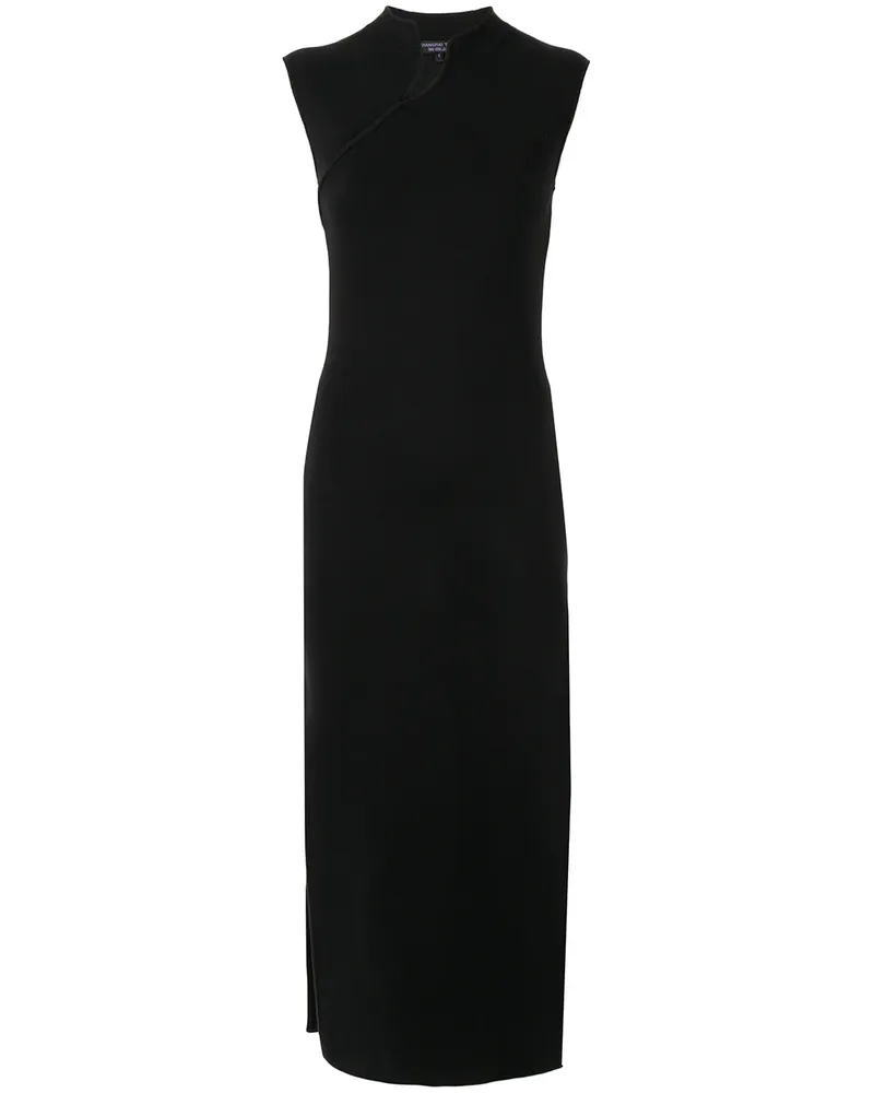 Shanghai Tang Qipao' Kleid - Schwarz Schwarz