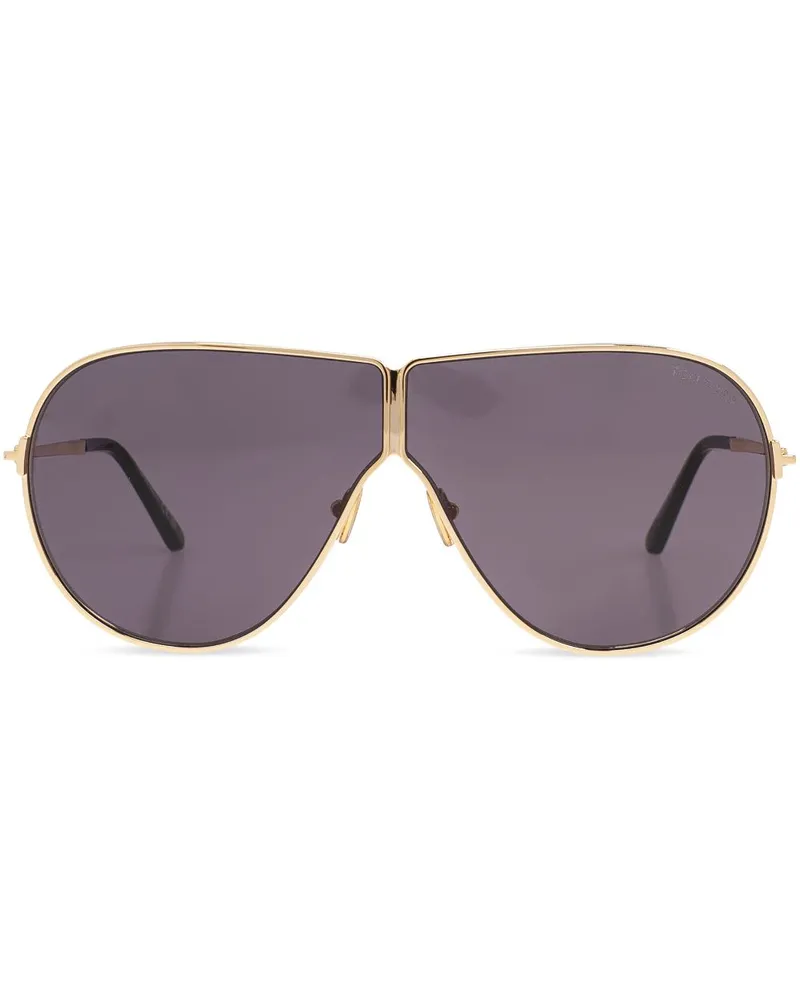 Tom Ford Getönte Pilotenbrille - Gold Gold
