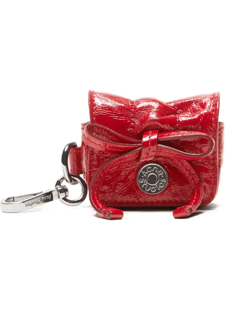 Acne Studios Kopfhörerhülle mit mehreren Taschen - Rot Rot