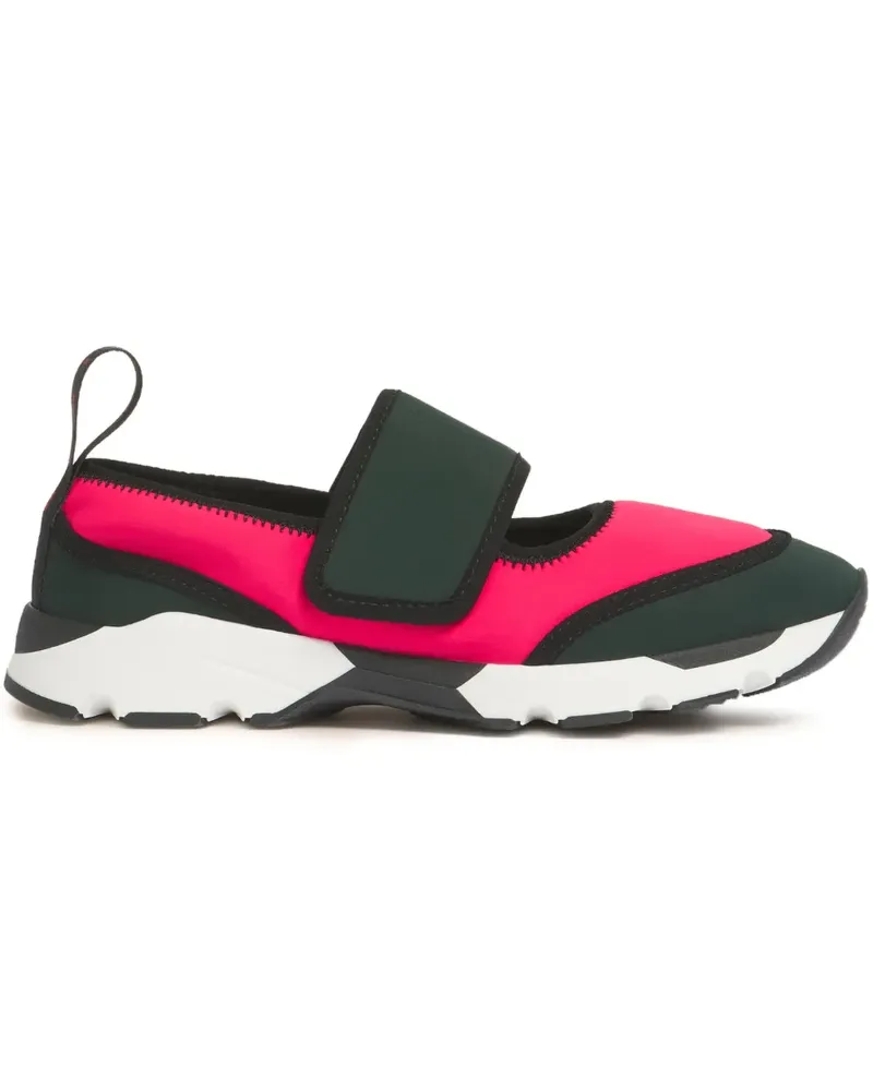 Marni Sneakers mit runder Kappe - Rosa Rosa