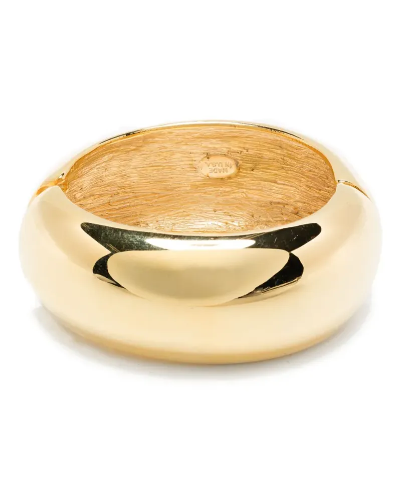 Kenneth Jay Lane Armband mit Scharnier - Gold Gold