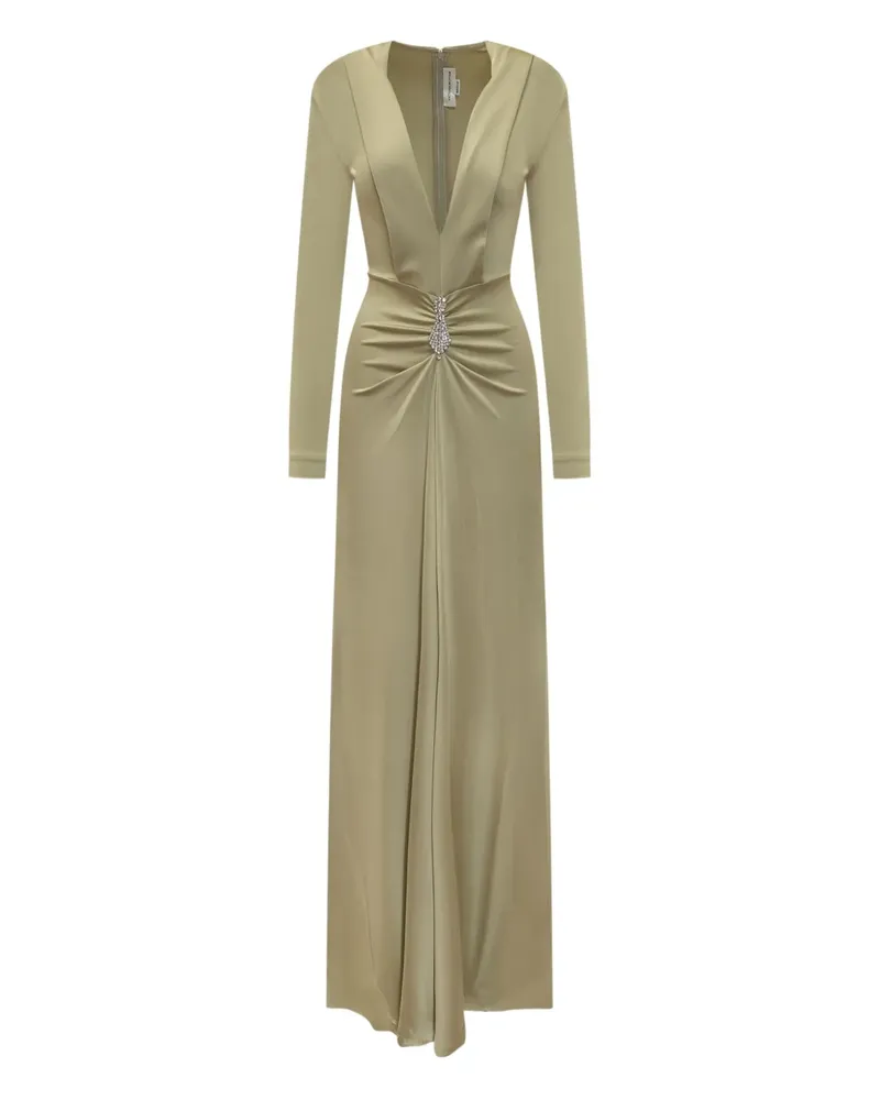 Victoria Beckham Verziertes Abendkleid - Nude Nude