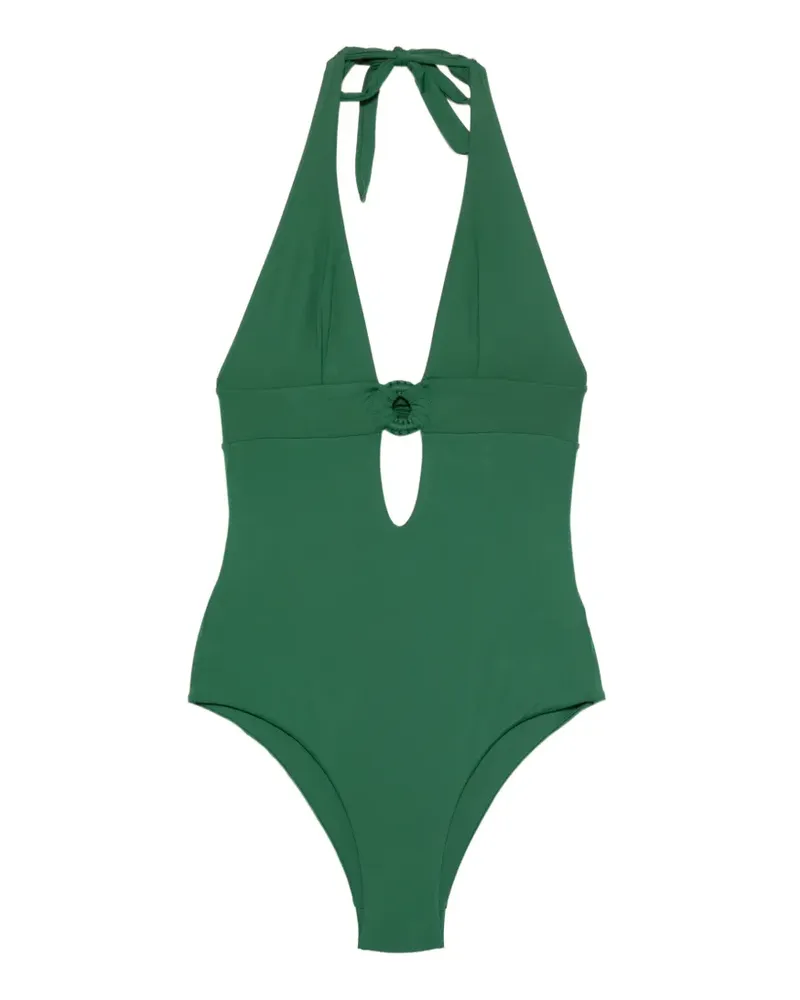 FISICO-Cristina Ferrari Badeanzug mit Ring - Grün Grün