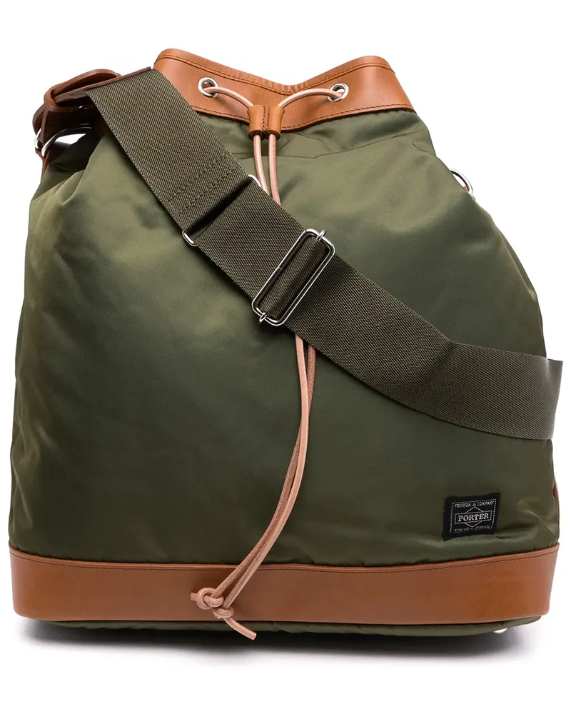 PORTER-YOSHIDA & CO Reisetasche mit Kordelzug - Grün Grün