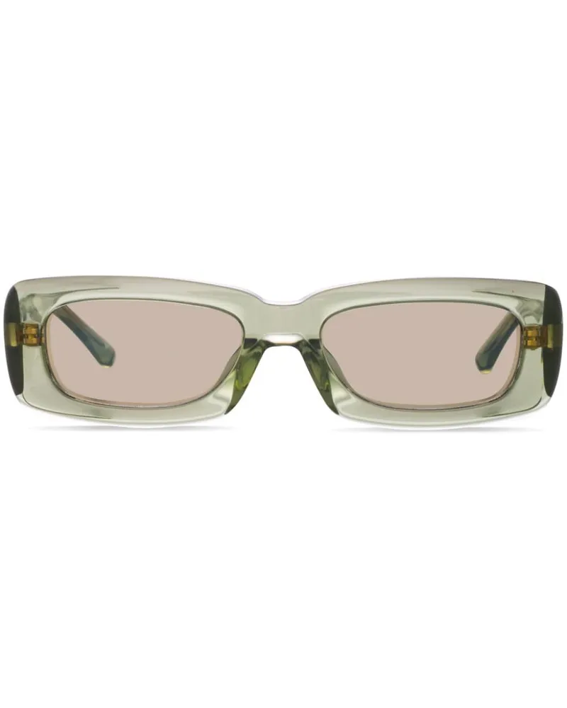 Linda Farrow x  Military Sonnenbrille Grün