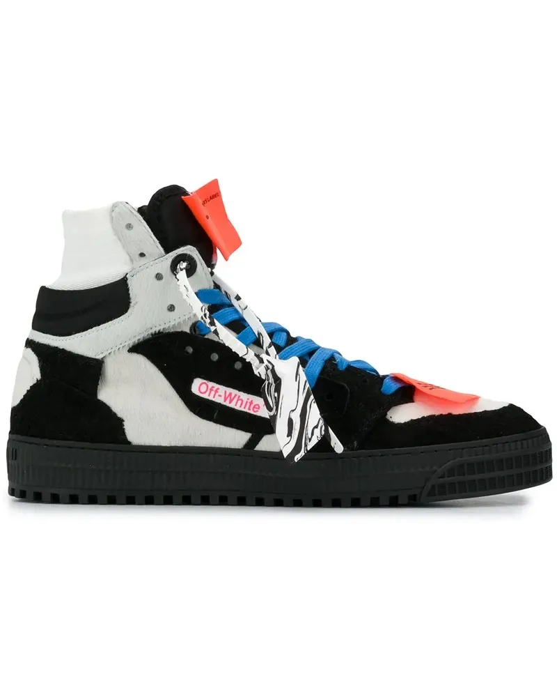 OFF-WHITE Off-Court High-Top-Sneakers - Schwarz Schwarz