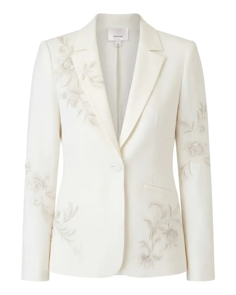 Cinq à Sept Karlie Blazer mit Knopfverschluss - Nude Nude