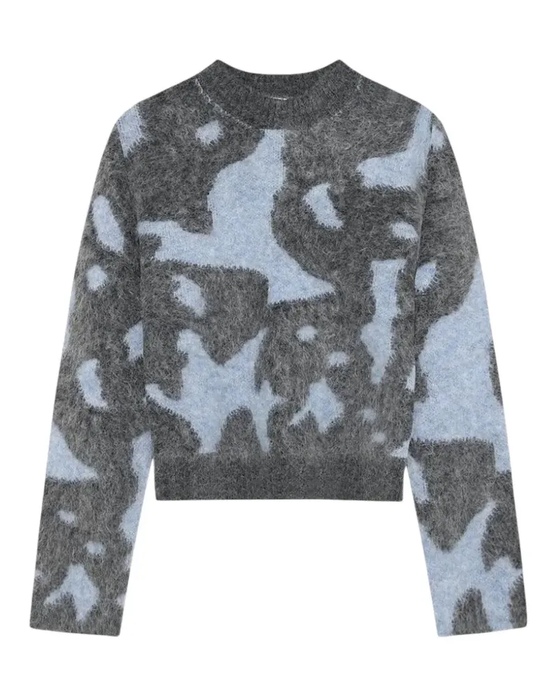 Won Hundred Isa abstract-pattern sweater - Grau Grau